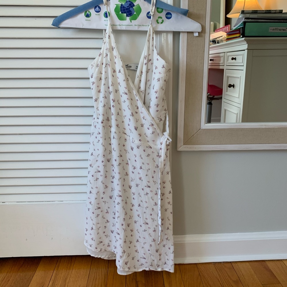 hollister wrap dress